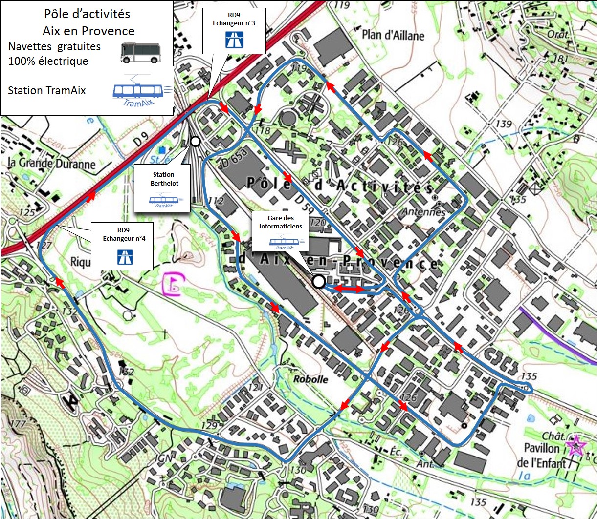 Desserte du Pôle d'activités